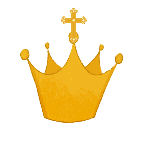 My Little Kingdom Crown with cross - My Little Everything ltd